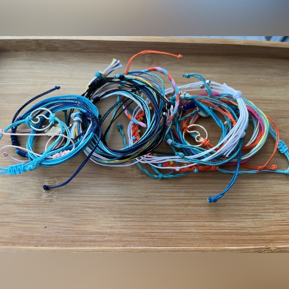 Hand Crafted Other - Bundle of 20 Beach Threaded Bracelets